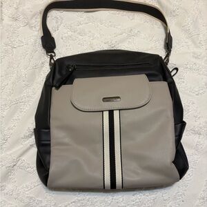 Stylish Black and Gray Backpack Bag